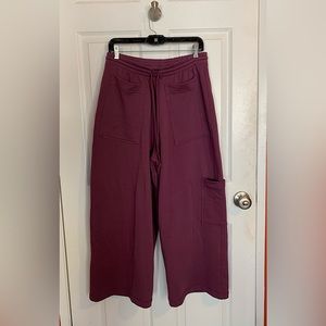Ana + Zac Cargo Sweatpant in Grape